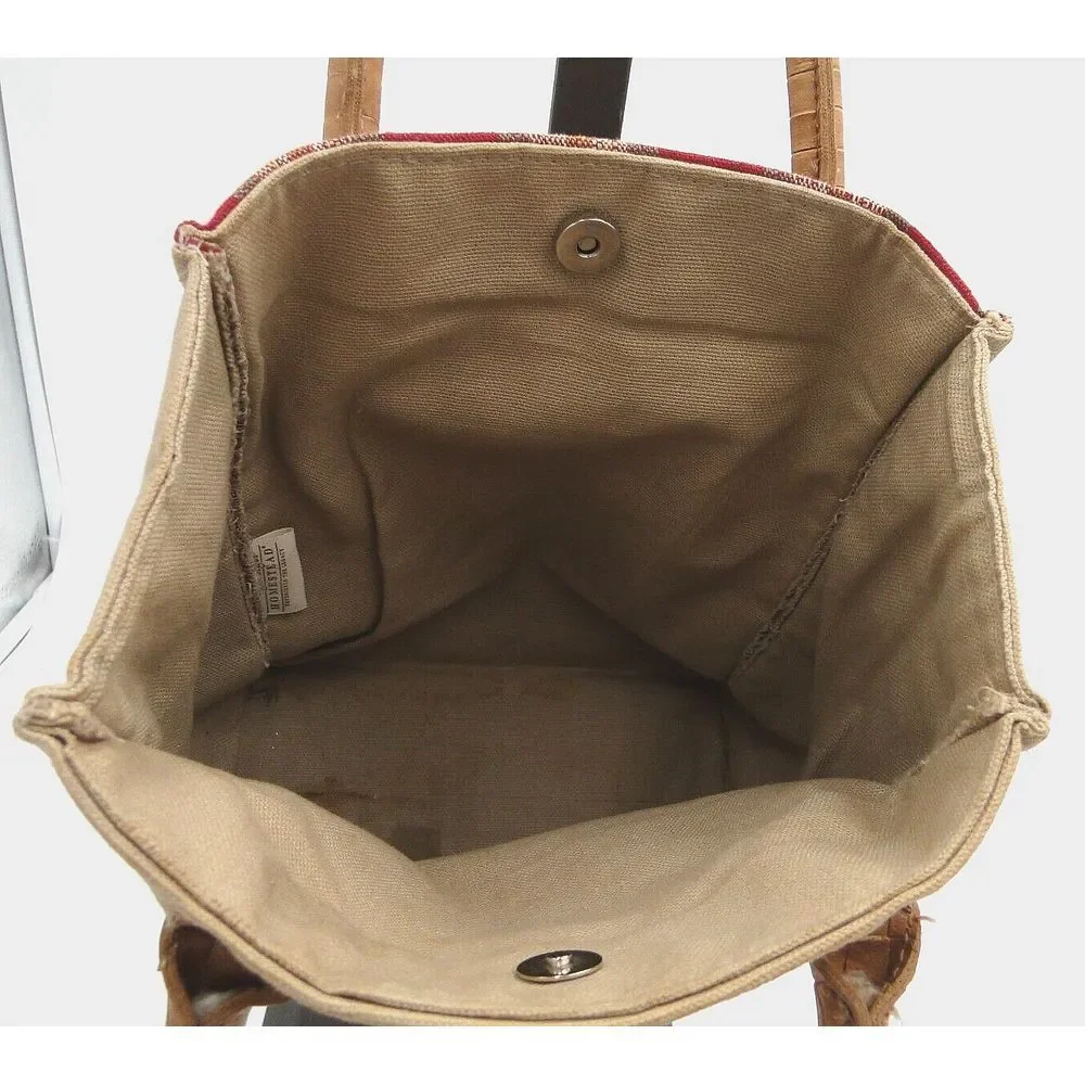 Longaberger Orchard Park Plaid‎ purse tote,